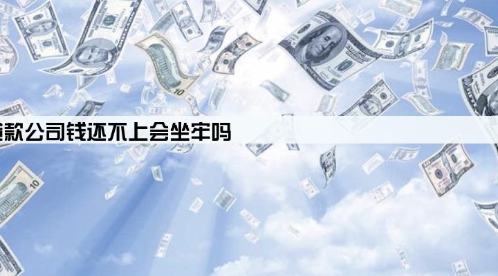 欠贷款公司钱还不上会坐牢吗