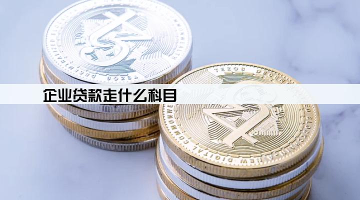 企业贷款走什么科目