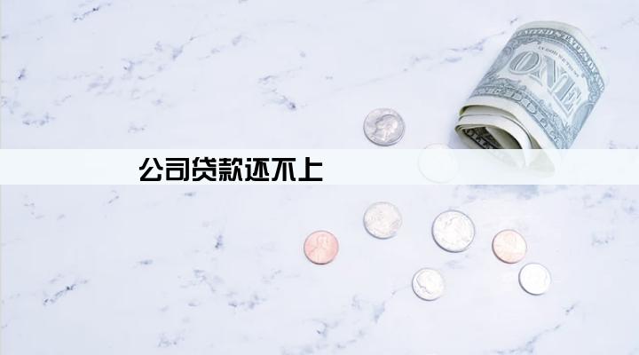 公司贷款还不上