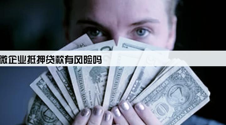 2020年小微企业抵押贷款有风险吗