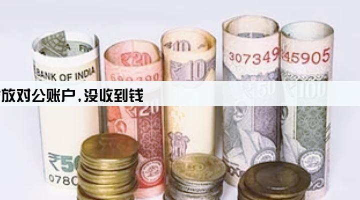支付宝网商贷企业贷款直接发放对公账户,没收到钱