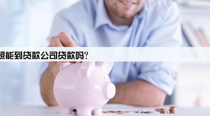 别人拿着你的营业执照能到贷款公司贷款吗?