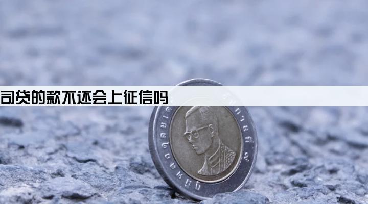 保险公司贷的款不还会上征信吗