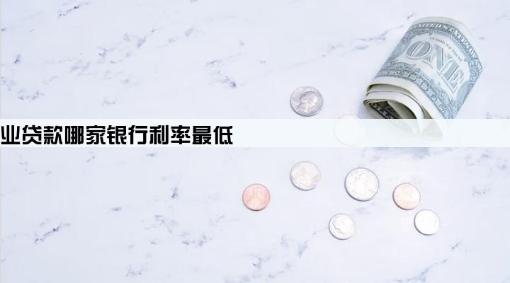 小微企业贷款哪家银行利率最低