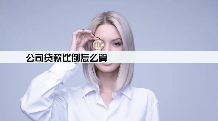 公司贷款比例怎么算