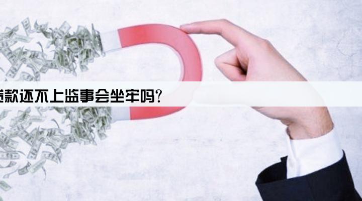 空壳公司贷款还不上监事会坐牢吗?