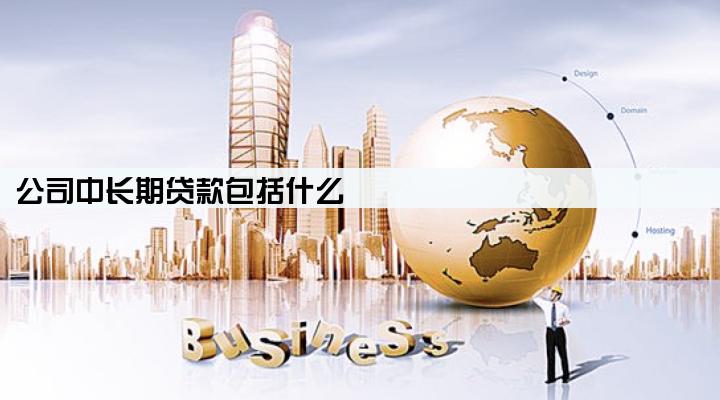 公司中长期贷款包括什么