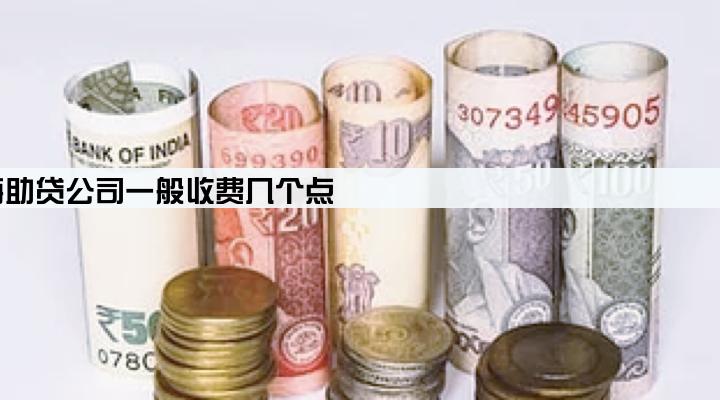 上海助贷公司一般收费几个点