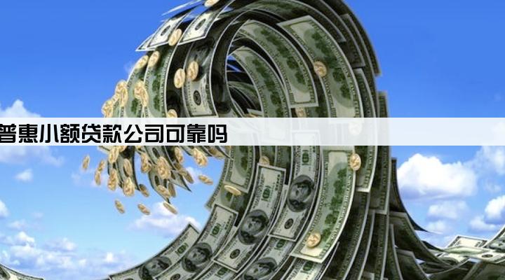 上海平安普惠小额贷款公司可靠吗