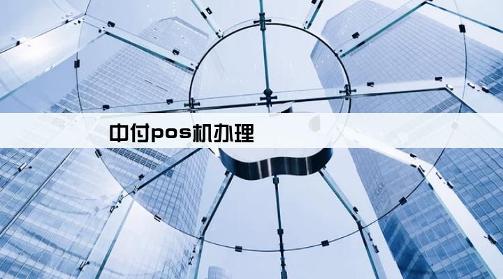 中付pos机办理