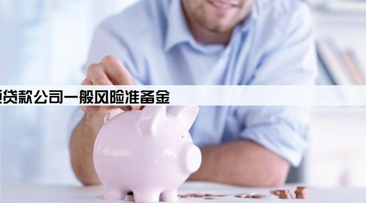 小额贷款公司一般风险准备金