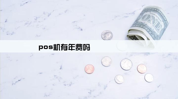 pos机有年费吗