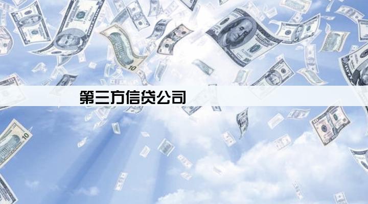 第三方信贷公司