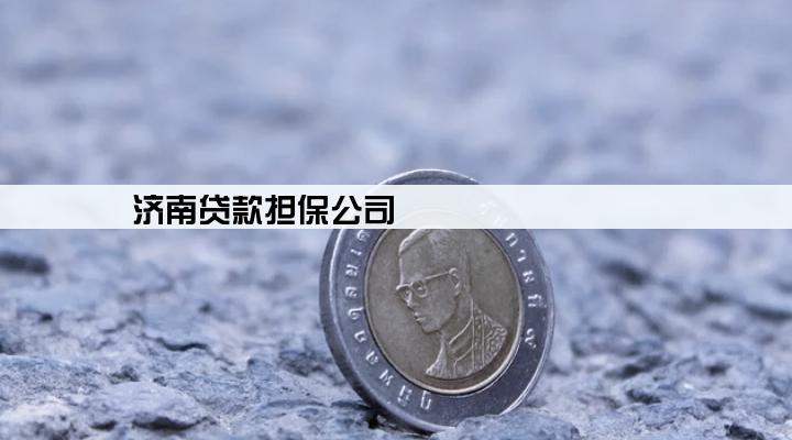 济南贷款担保公司