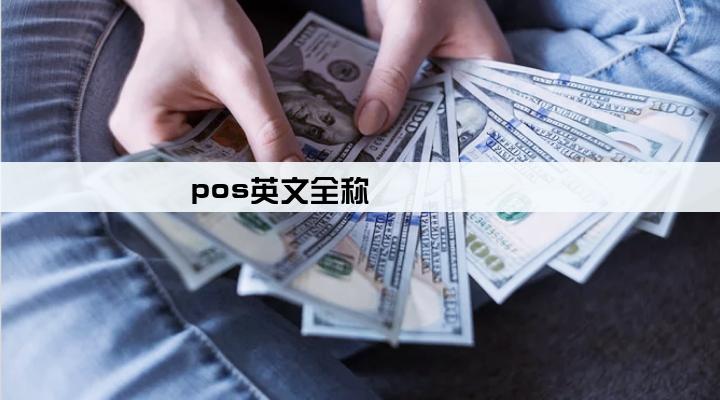 pos英文全称