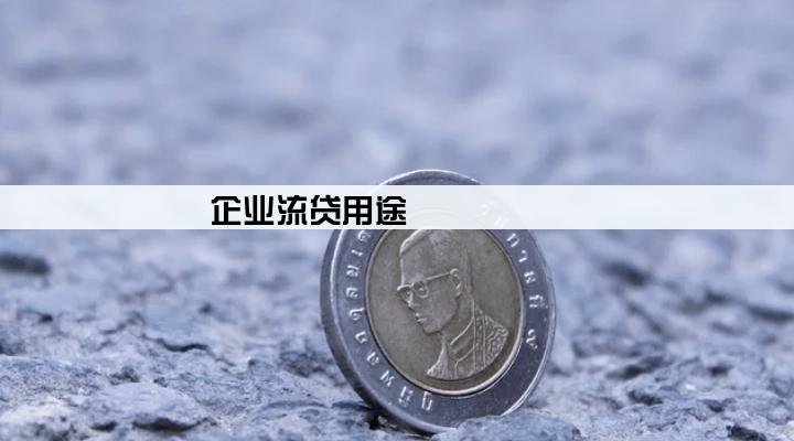 企业流贷用途
