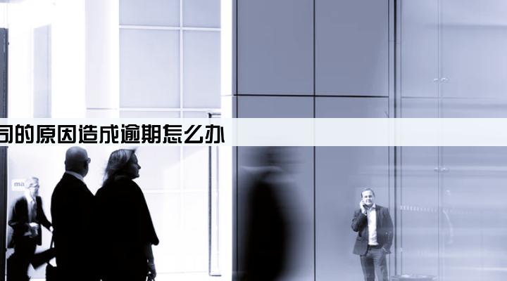 因为贷款公司的原因造成逾期怎么办