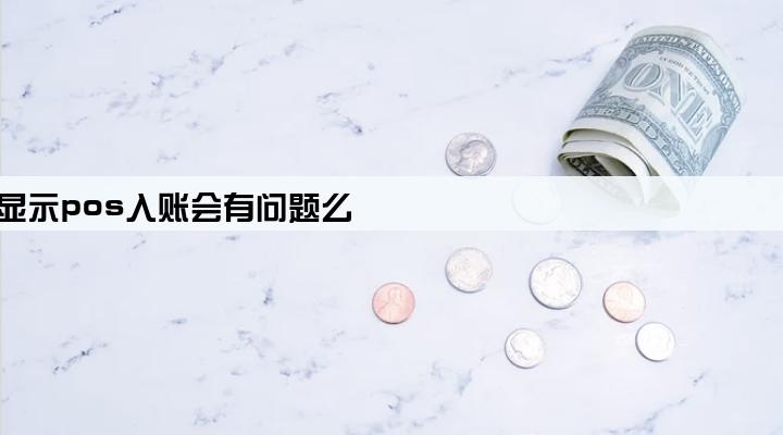 银行流水显示pos入账会有问题么
