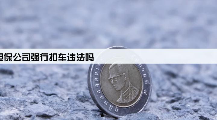 未按时还车贷,担保公司强行扣车违法吗