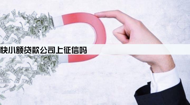 重庆三快小额贷款公司上征信吗