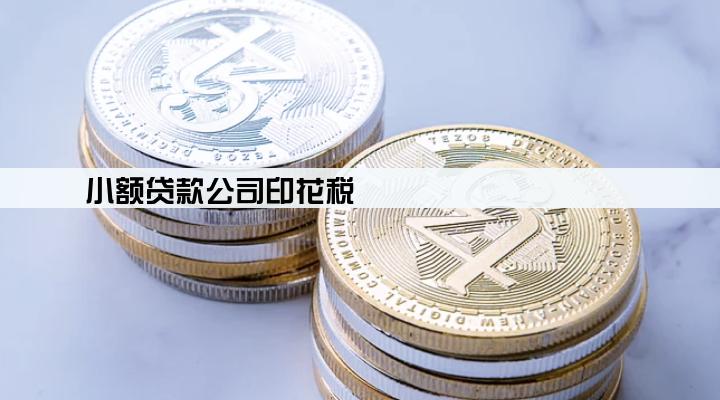 小额贷款公司印花税