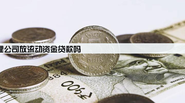 银行可以给保理公司放流动资金贷款吗