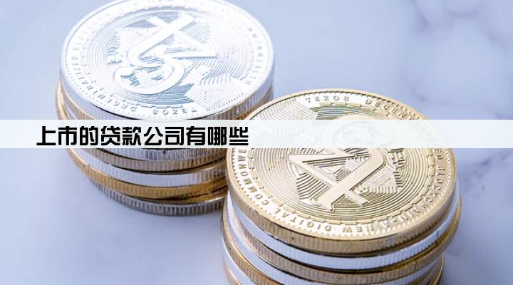 上市的贷款公司有哪些