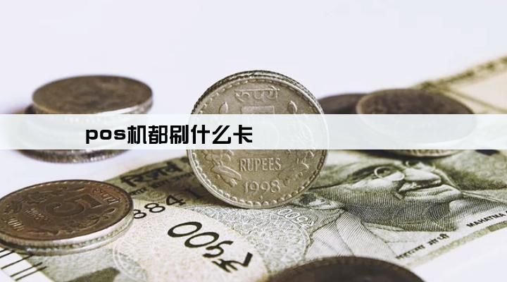 pos机都刷什么卡