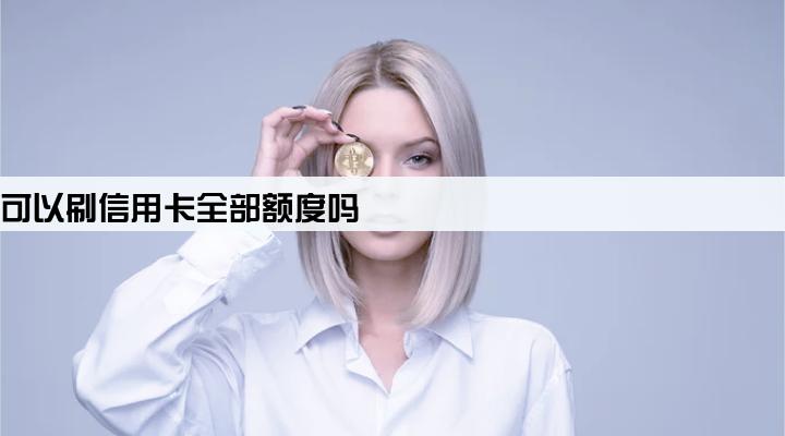 pos机可以刷信用卡全部额度吗