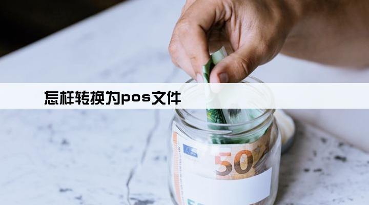 怎样转换为pos文件