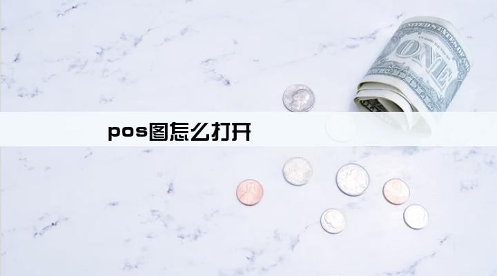 pos图怎么打开